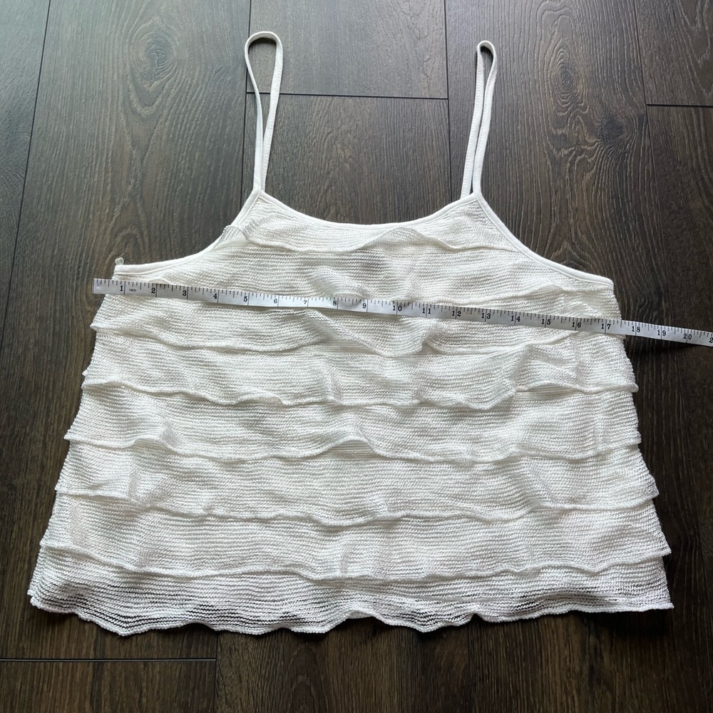 NWOT Timing Ruffle Tank Top - Picture 5 of 8